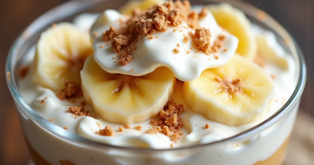 Whipped Cream Dessert Recipe with Bananas – A Simple, Sweet, and Creamy Delight 38 Whipped Cream Dessert and 2 banana
