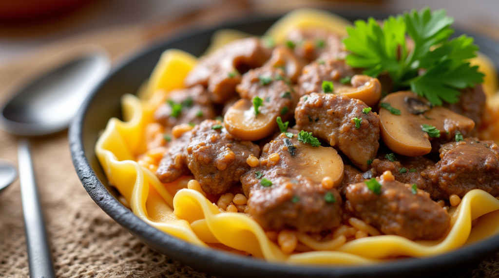 Delicious Dairy Free Ground Beef Recipes for Every Meal 39 Beef Stroganoff Dinner ideas