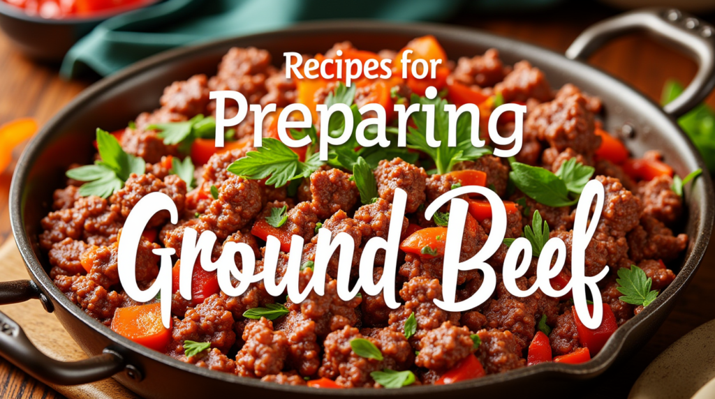 Delicious Dairy Free Ground Beef Recipes for Every Meal 38 Recipes for preparing ground beef Dinner ideas