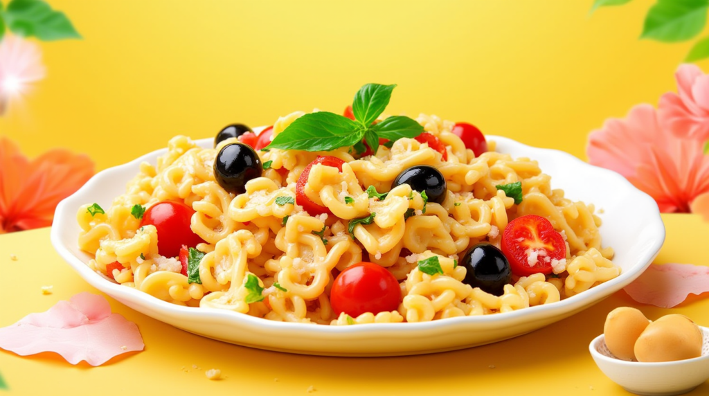 Bow Tie Pasta Salad: 5 Easy Ingredients for a Crowd-Pleaser 38 salad with cucumbers, tomatoes, olives, and feta cheese