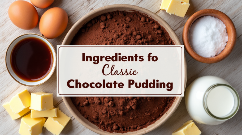 Learn About the Best Chocolate Pudding Desserts to Satisfy Your Sweet Tooth 38 Ingredients for Classic Chocolate Pudding Dinner ideas