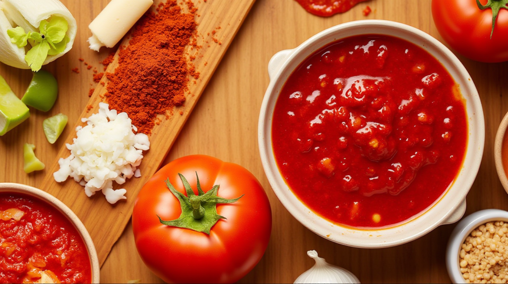 Enchilada Sauces: 3 Easy Ways to Spice Them Up 38 enchilada sauce ingredients like chili powder, garlic, and tomatoes